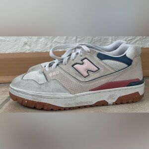 New Balance 550 Sea Salt Astro Dust, Women’s basketball sneakers, grippy; size 8